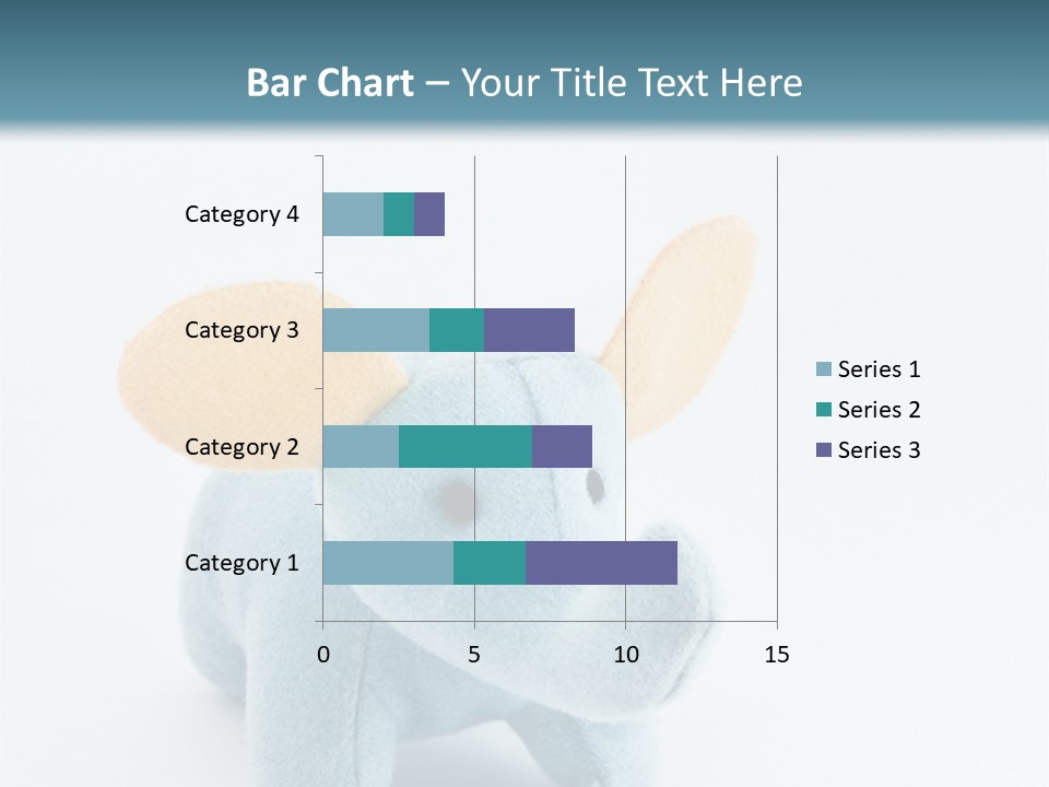 Gift Child Elephant PowerPoint Template