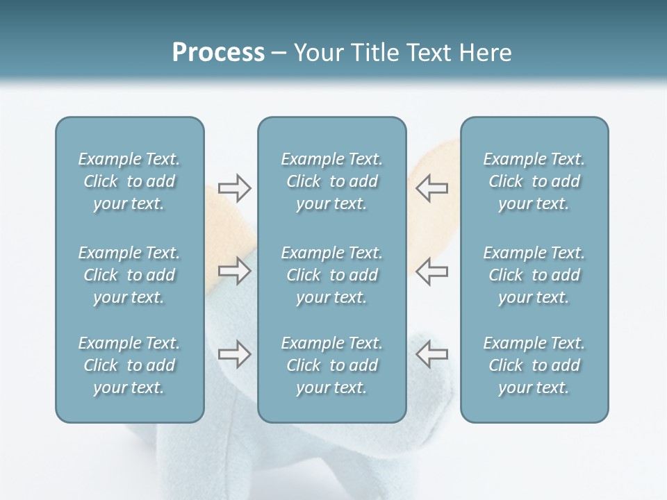 Gift Child Elephant PowerPoint Template