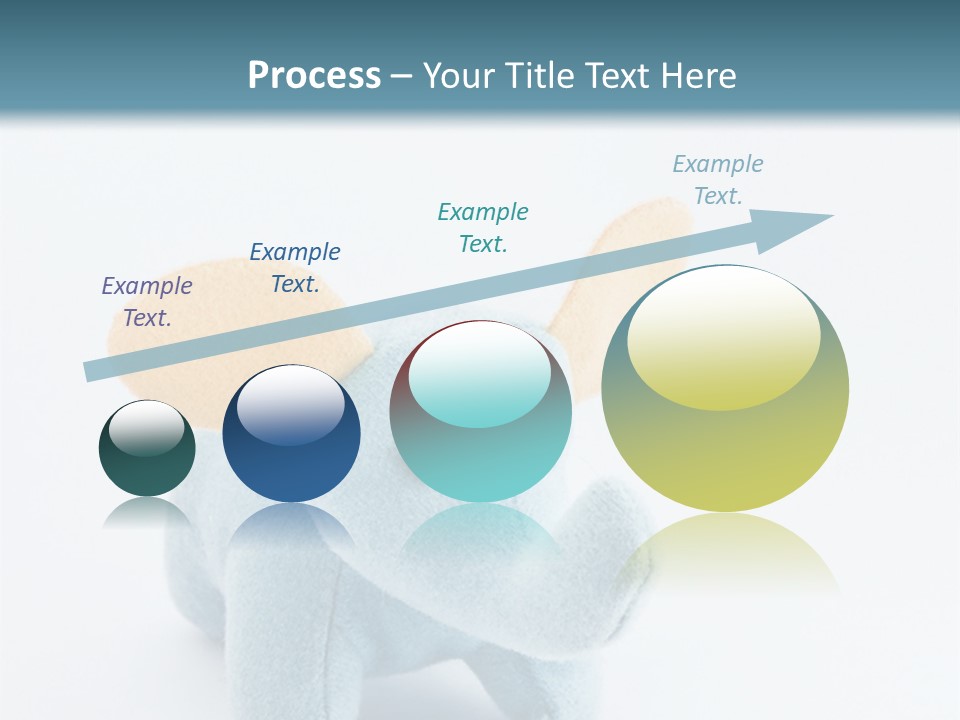 Gift Child Elephant PowerPoint Template