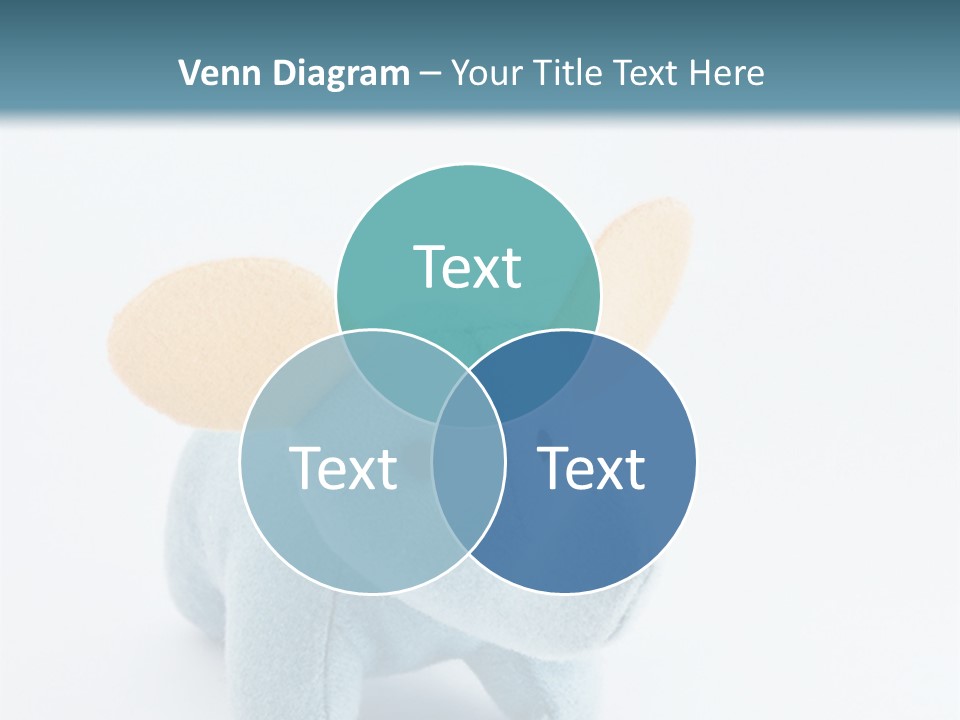 Gift Child Elephant PowerPoint Template