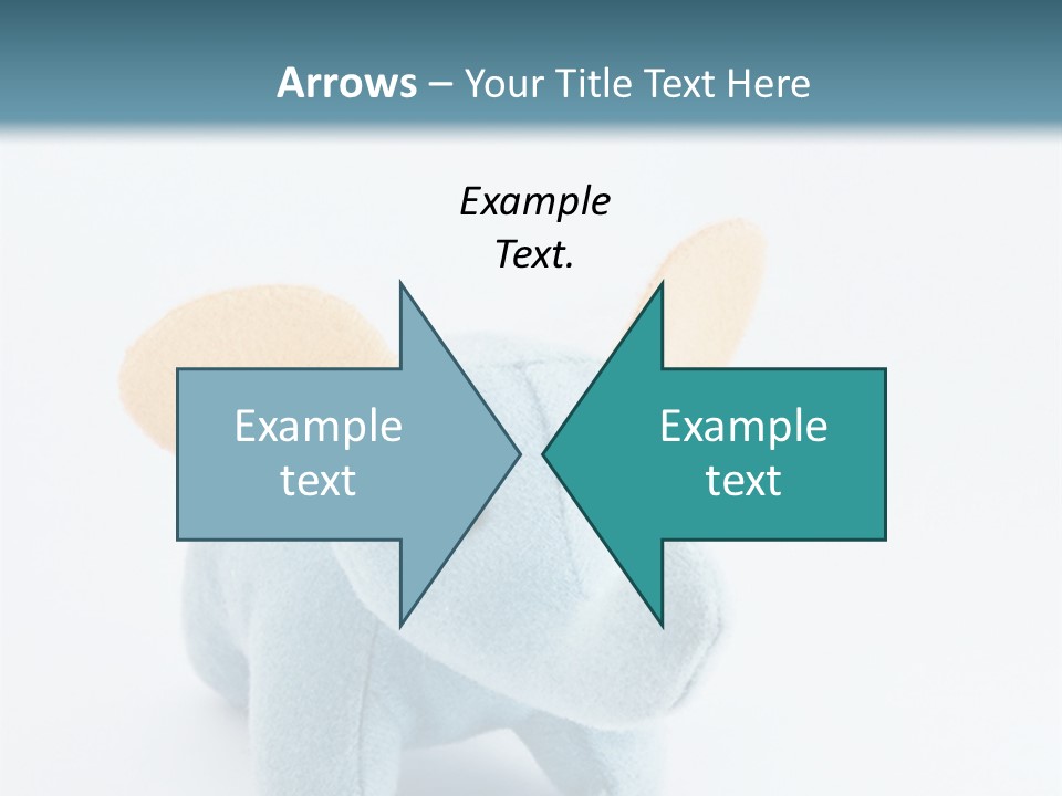 Gift Child Elephant PowerPoint Template