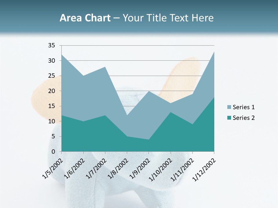 Gift Child Elephant PowerPoint Template