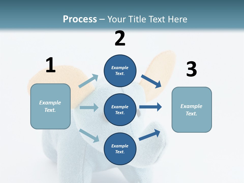 Gift Child Elephant PowerPoint Template