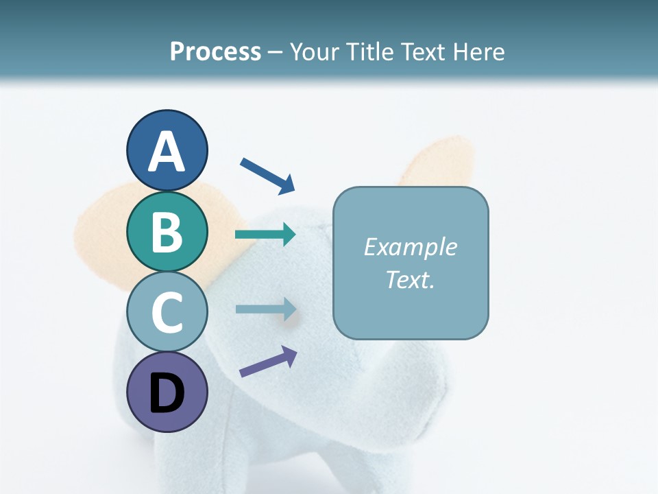 Gift Child Elephant PowerPoint Template