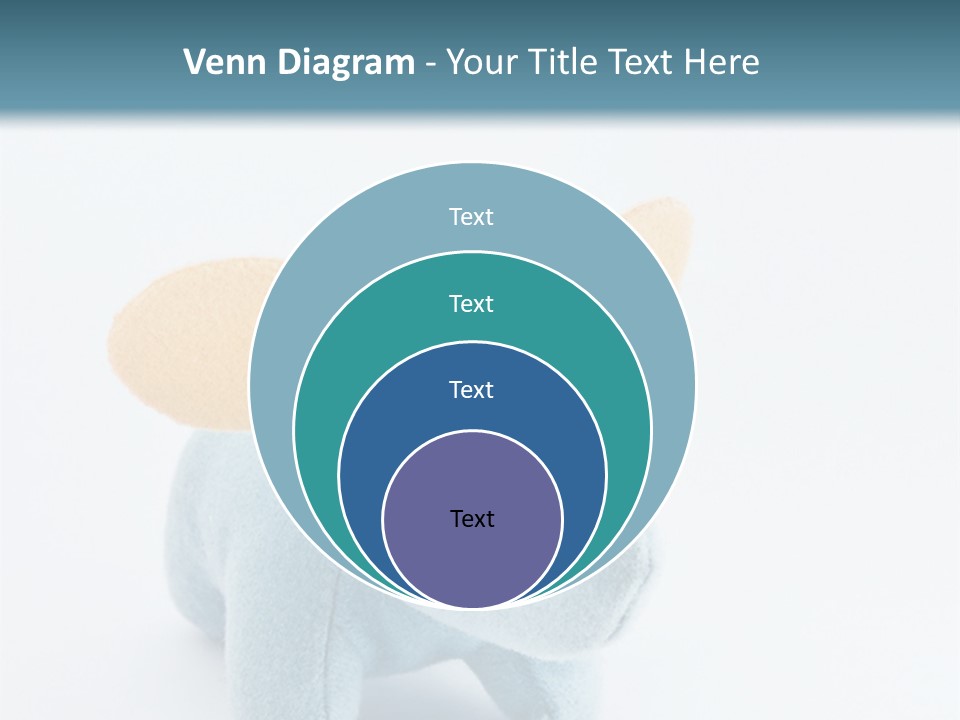 Gift Child Elephant PowerPoint Template