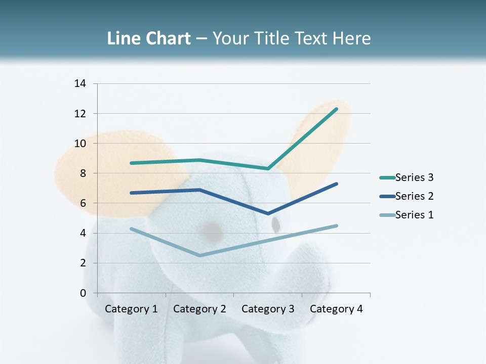 Gift Child Elephant PowerPoint Template