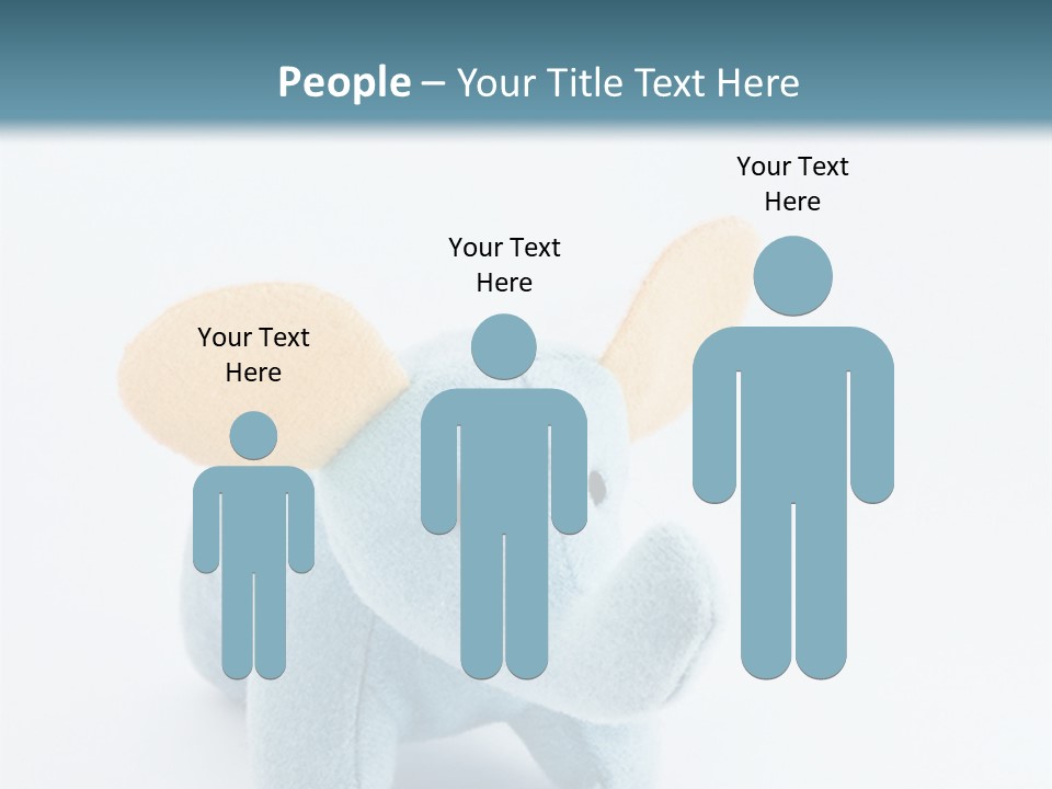 Gift Child Elephant PowerPoint Template