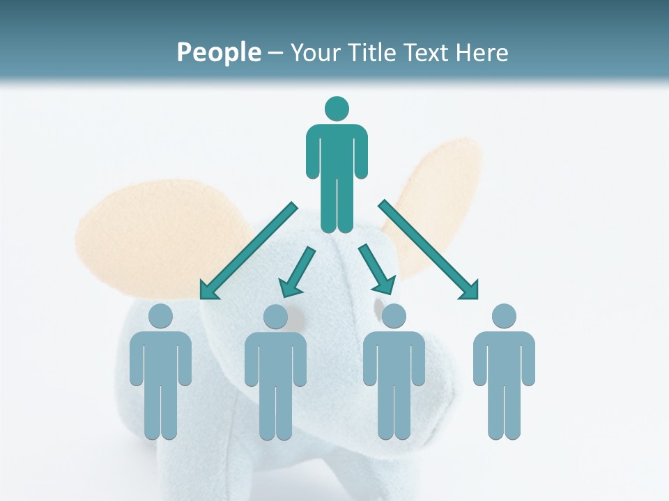 Gift Child Elephant PowerPoint Template