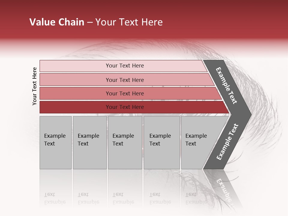 Makeup Staring Beast PowerPoint Template