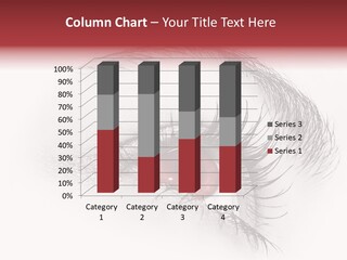 Makeup Staring Beast PowerPoint Template