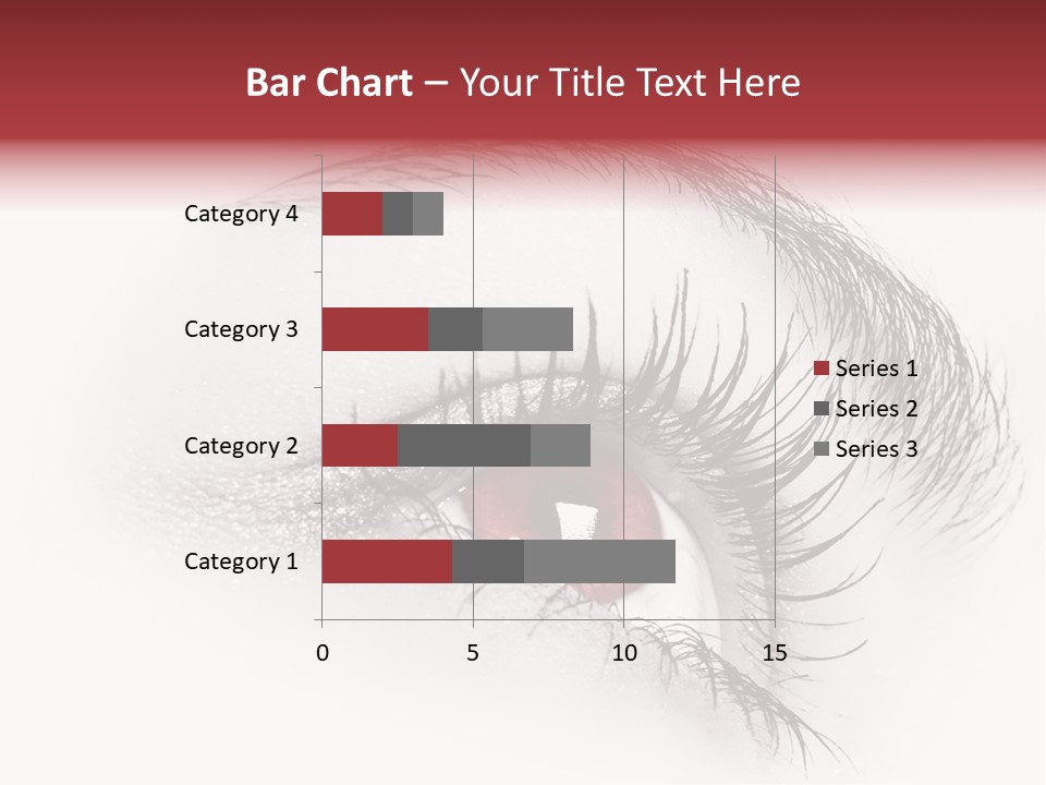 Makeup Staring Beast PowerPoint Template