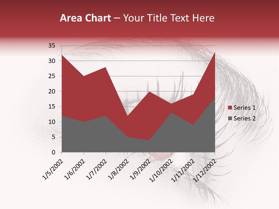 Makeup Staring Beast PowerPoint Template