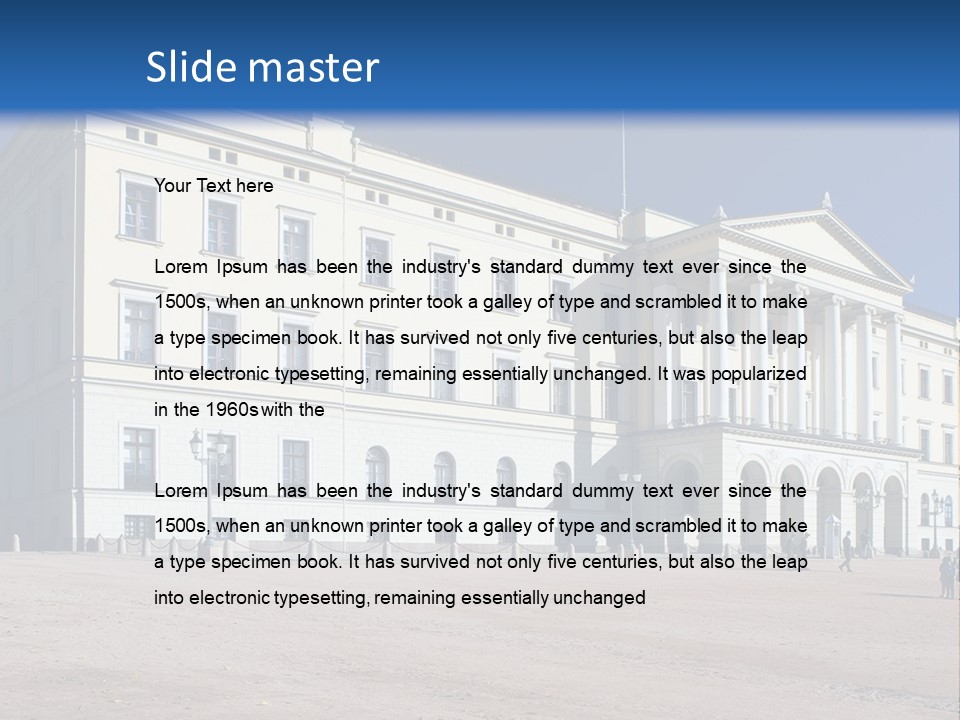 Oslo Europe Building PowerPoint Template