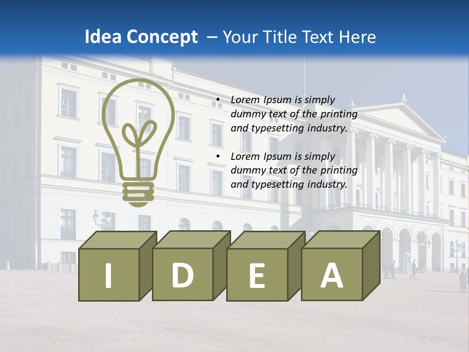 Oslo Europe Building PowerPoint Template