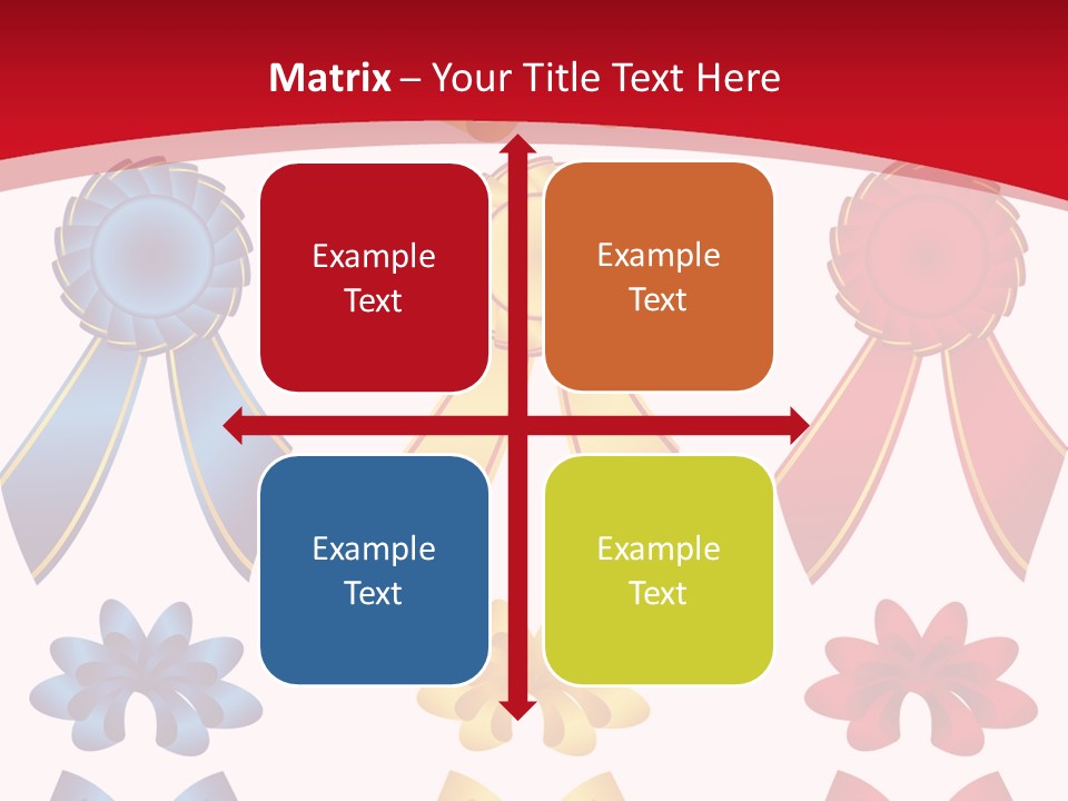 Ribbon Sale Wrapping PowerPoint Template