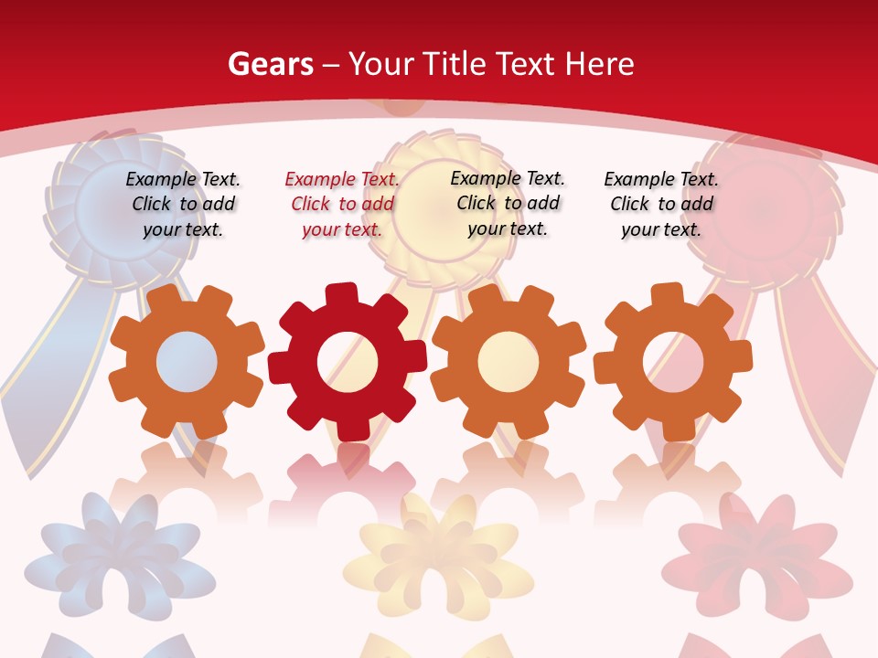 Ribbon Sale Wrapping PowerPoint Template