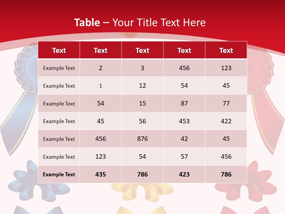 Ribbon Sale Wrapping PowerPoint Template