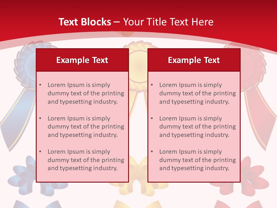 Ribbon Sale Wrapping PowerPoint Template