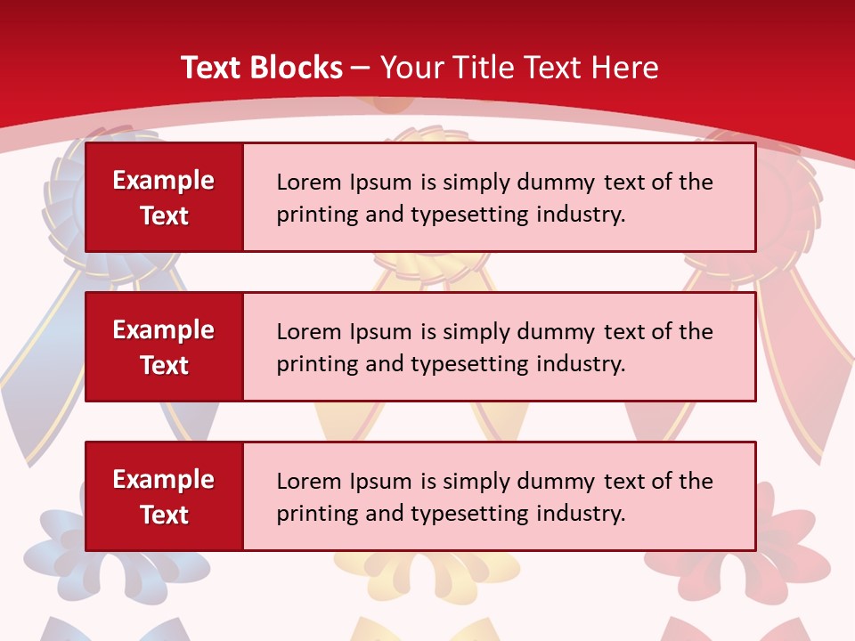 Ribbon Sale Wrapping PowerPoint Template