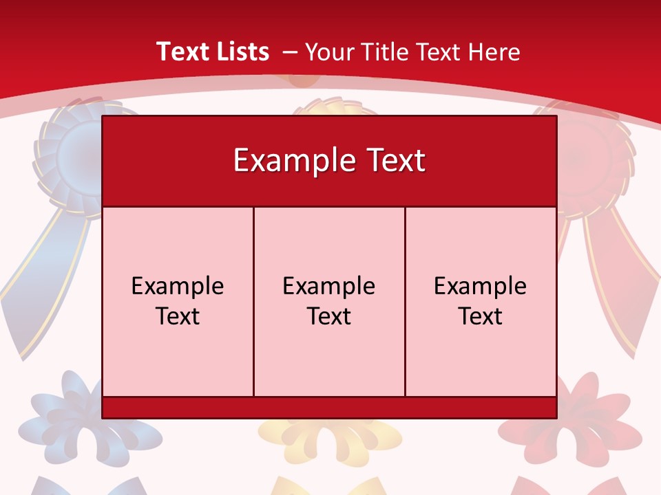 Ribbon Sale Wrapping PowerPoint Template