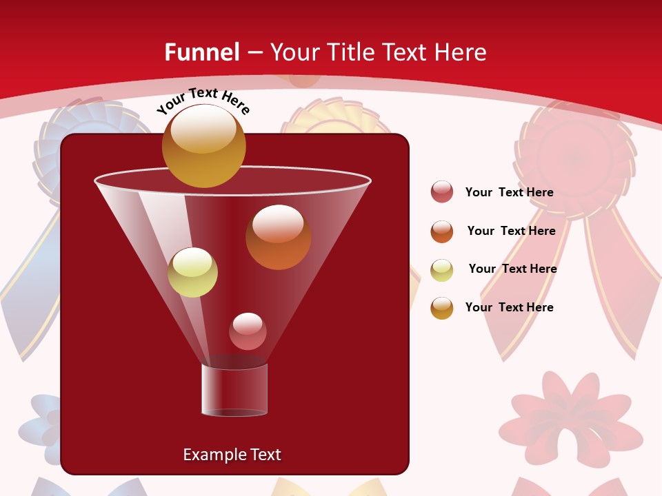 Ribbon Sale Wrapping PowerPoint Template