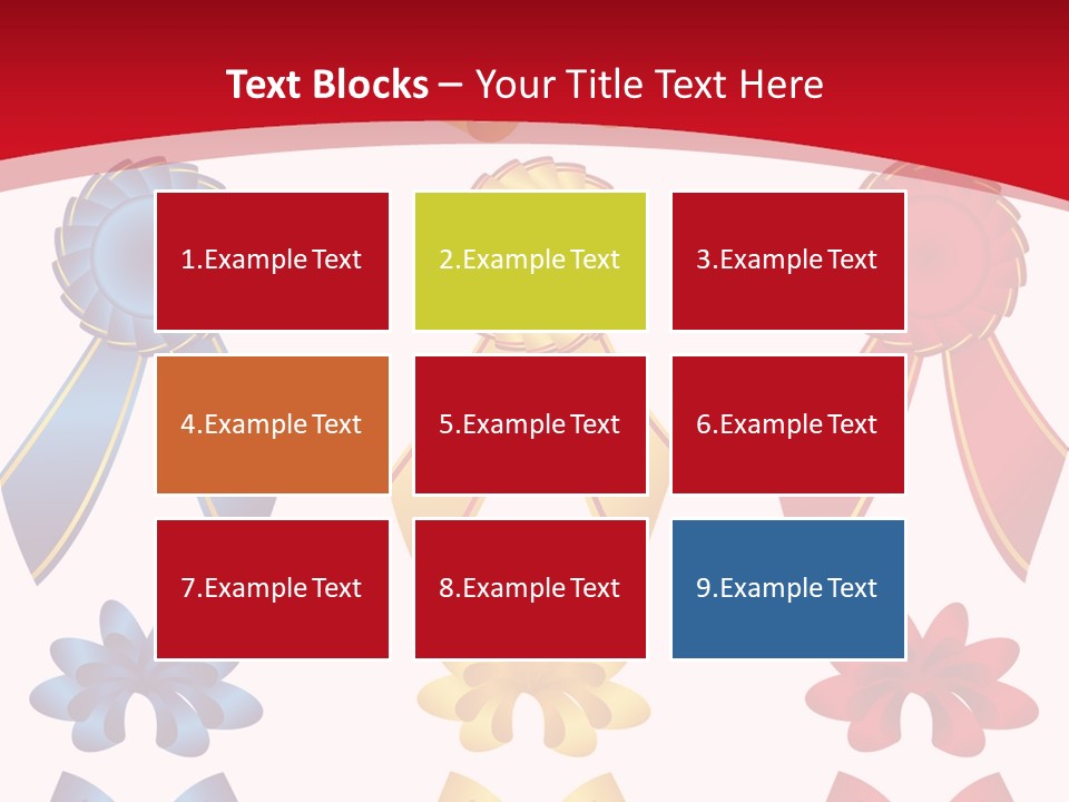 Ribbon Sale Wrapping PowerPoint Template