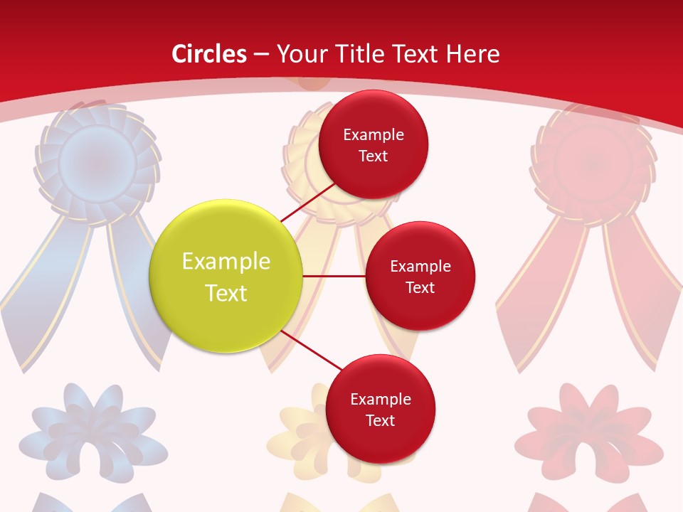 Ribbon Sale Wrapping PowerPoint Template