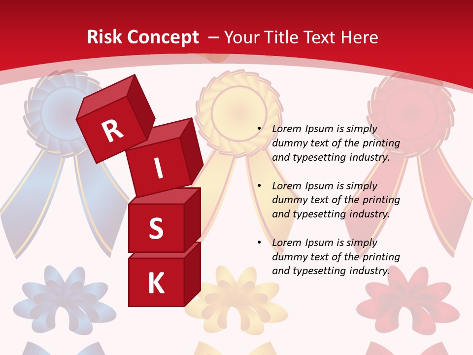 Ribbon Sale Wrapping PowerPoint Template