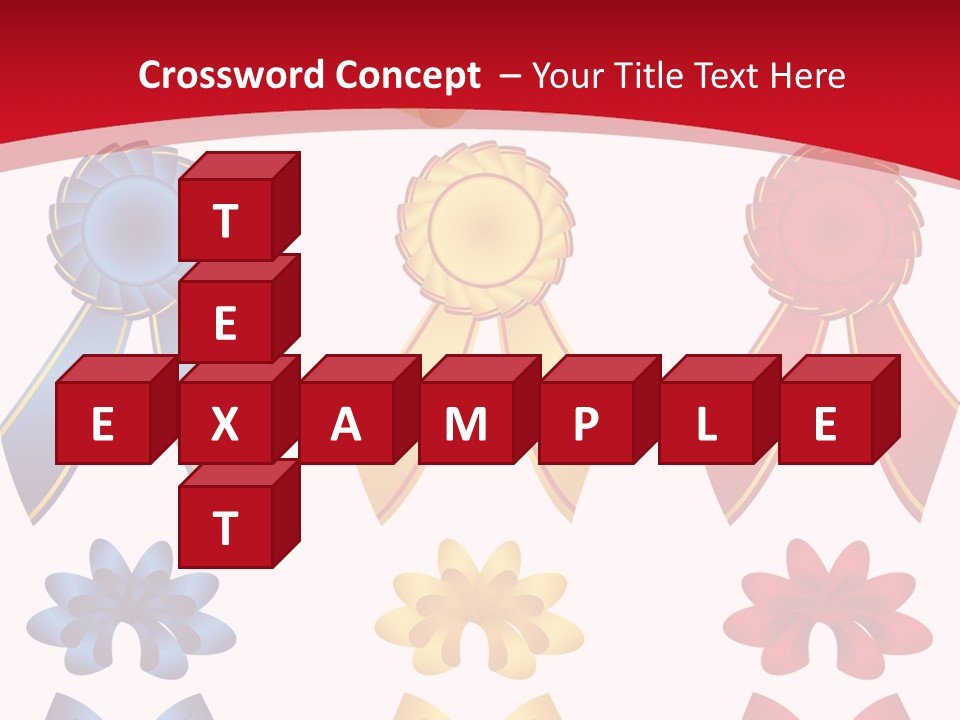 Ribbon Sale Wrapping PowerPoint Template