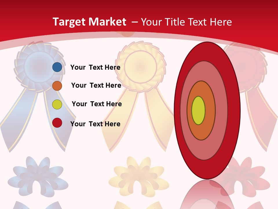 Ribbon Sale Wrapping PowerPoint Template