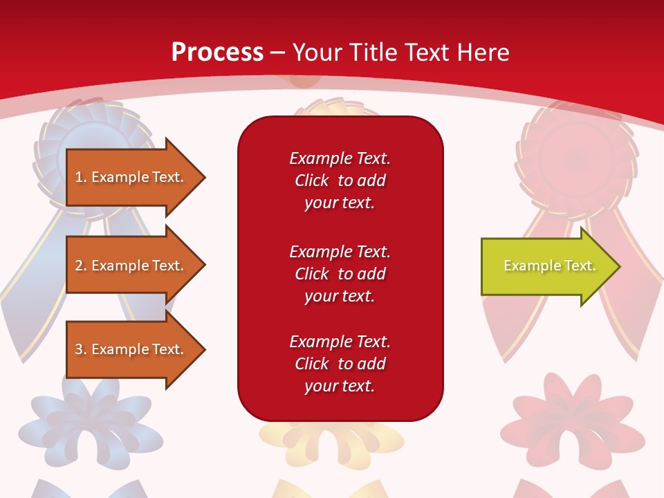 Ribbon Sale Wrapping PowerPoint Template