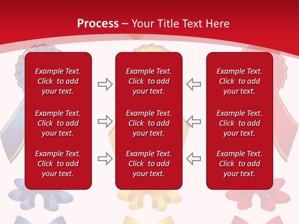 Ribbon Sale Wrapping PowerPoint Template