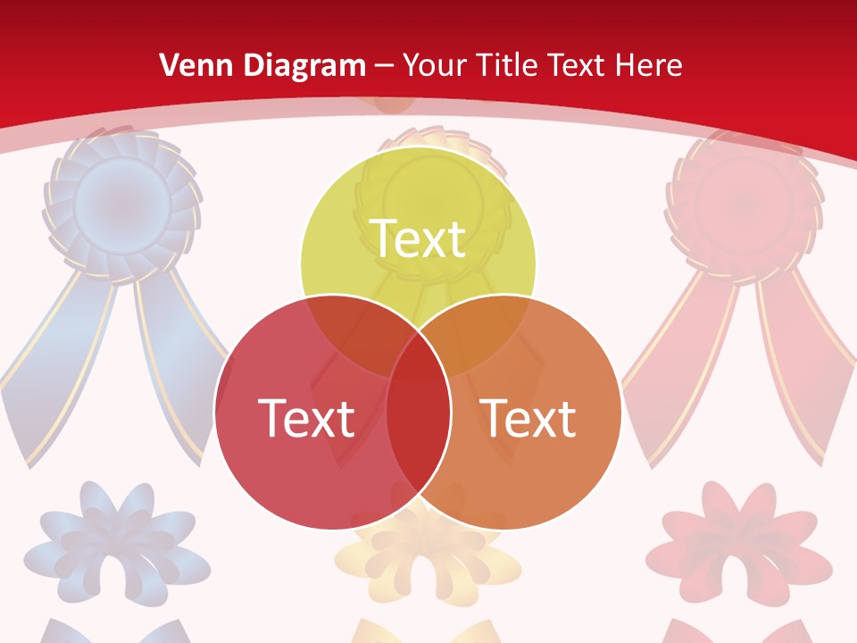 Ribbon Sale Wrapping PowerPoint Template