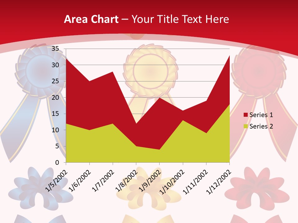 Ribbon Sale Wrapping PowerPoint Template