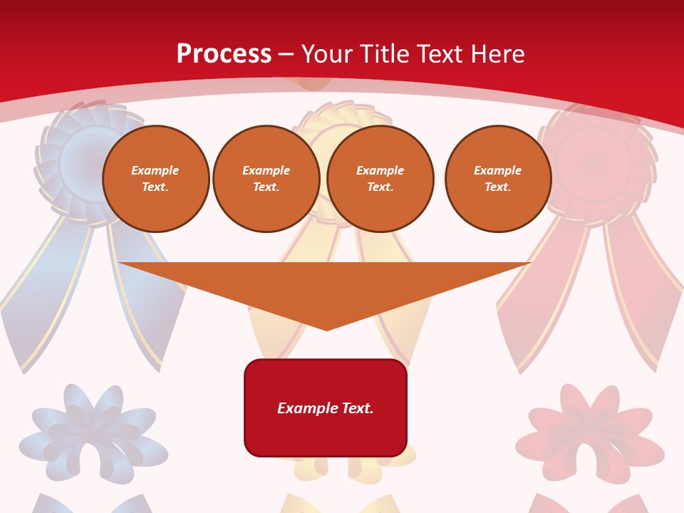 Ribbon Sale Wrapping PowerPoint Template