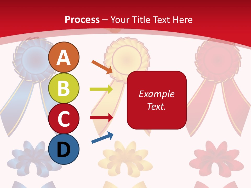 Ribbon Sale Wrapping PowerPoint Template