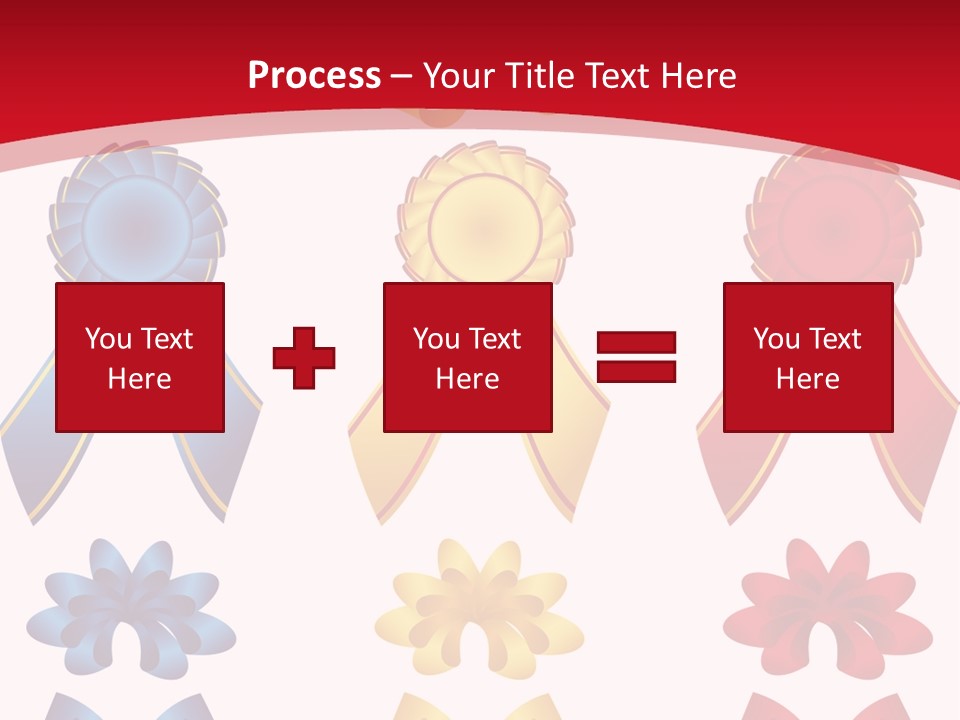 Ribbon Sale Wrapping PowerPoint Template