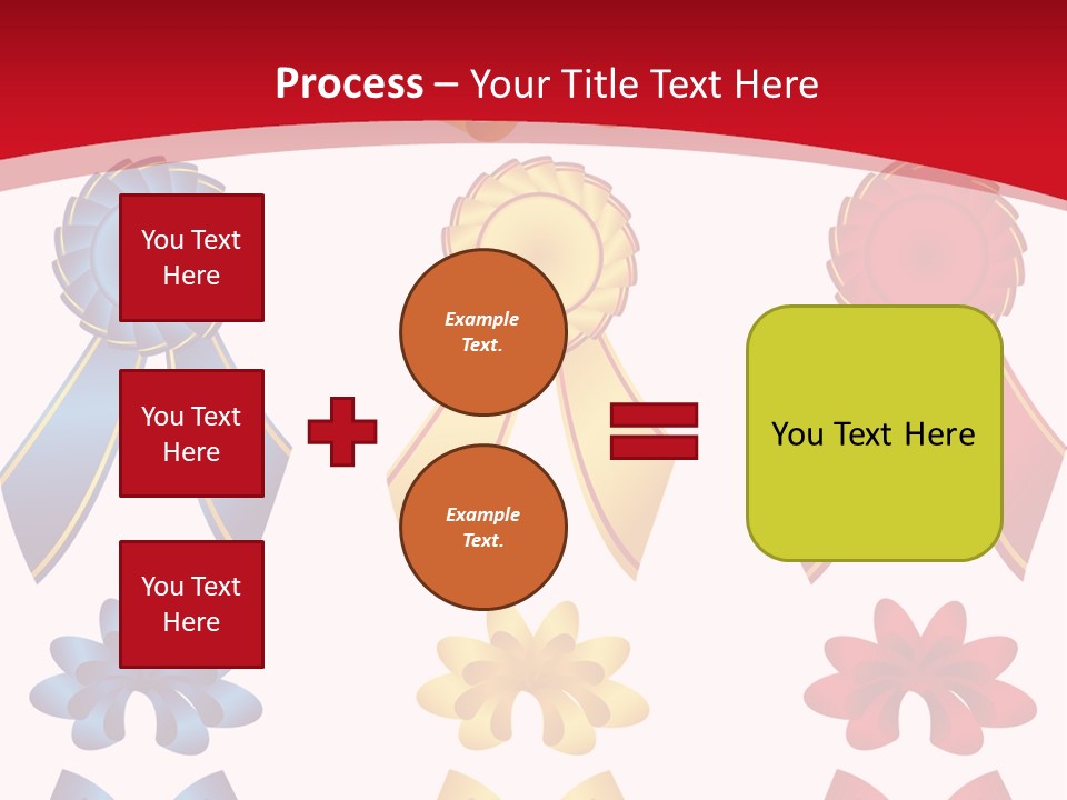 Ribbon Sale Wrapping PowerPoint Template
