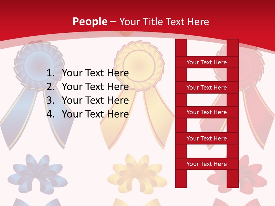 Ribbon Sale Wrapping PowerPoint Template