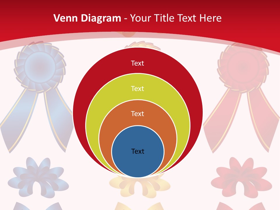 Ribbon Sale Wrapping PowerPoint Template