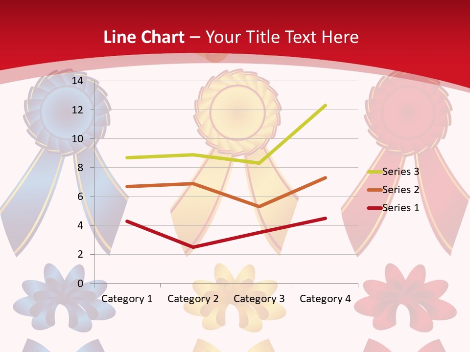 Ribbon Sale Wrapping PowerPoint Template