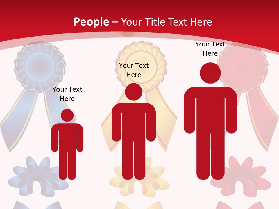 Ribbon Sale Wrapping PowerPoint Template