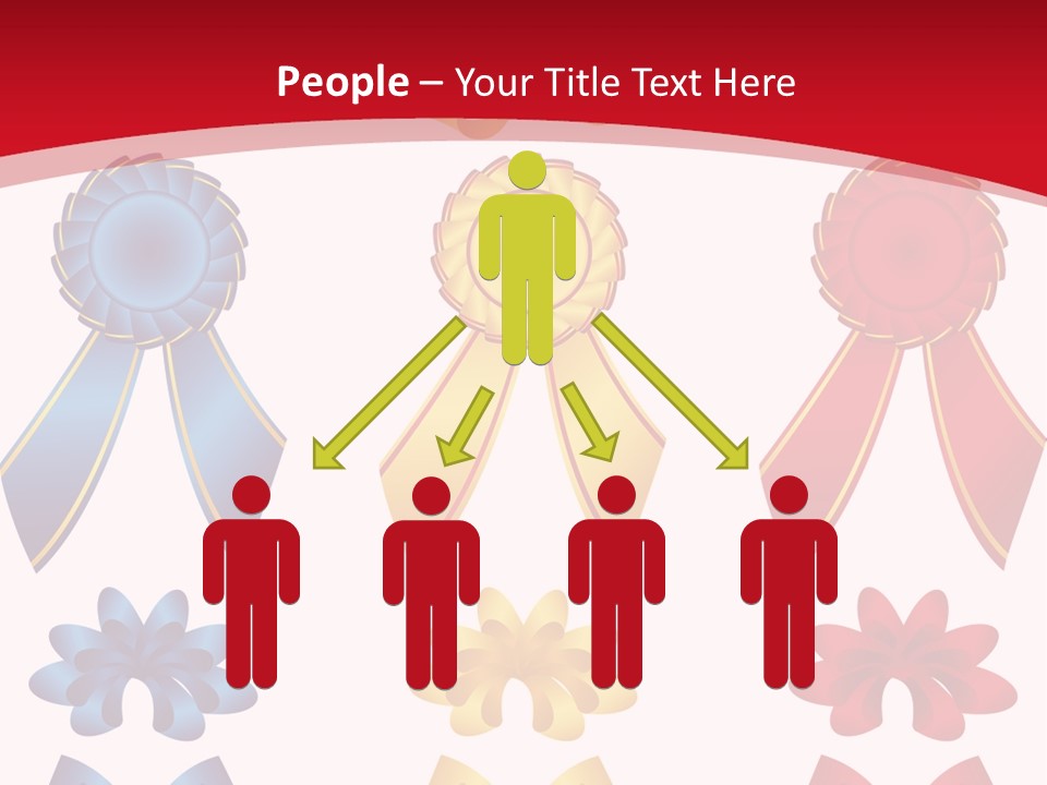 Ribbon Sale Wrapping PowerPoint Template