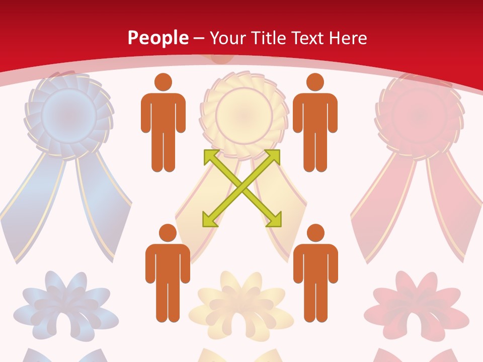 Ribbon Sale Wrapping PowerPoint Template