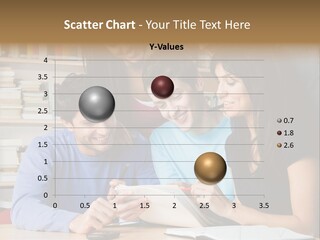 United Writing Person PowerPoint Template