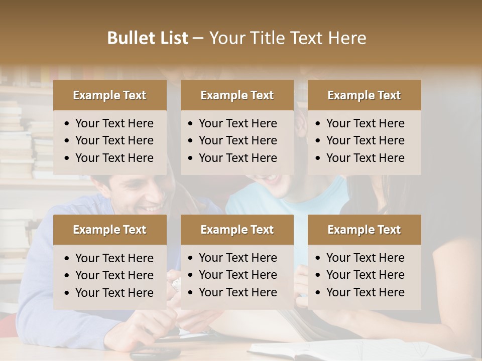 United Writing Person PowerPoint Template
