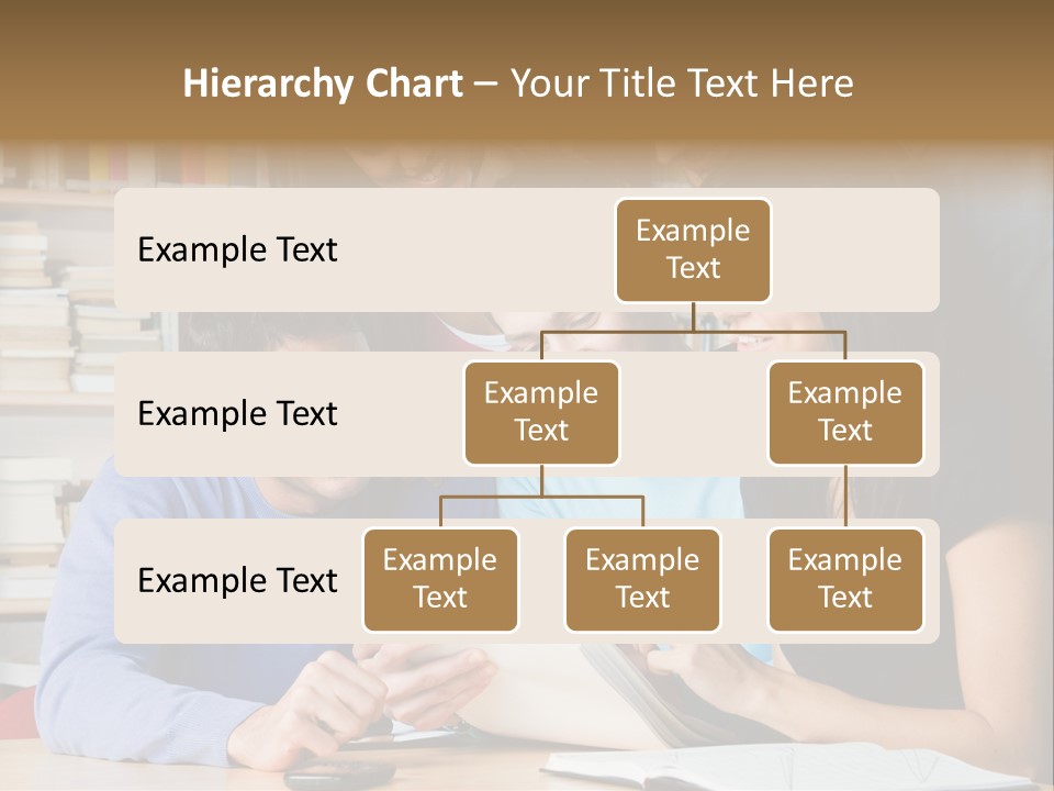 United Writing Person PowerPoint Template