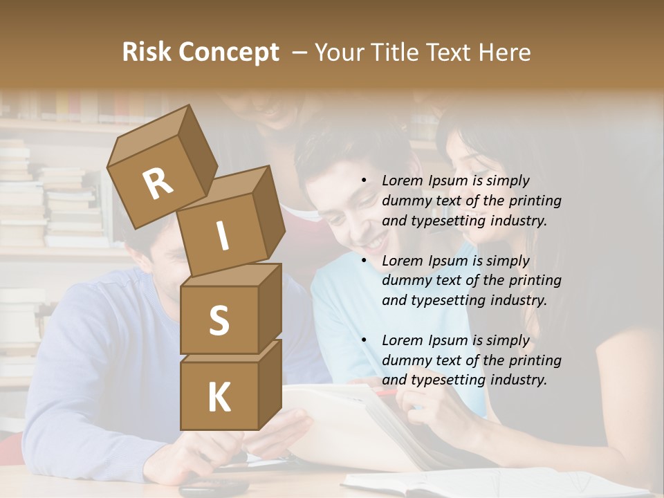 United Writing Person PowerPoint Template