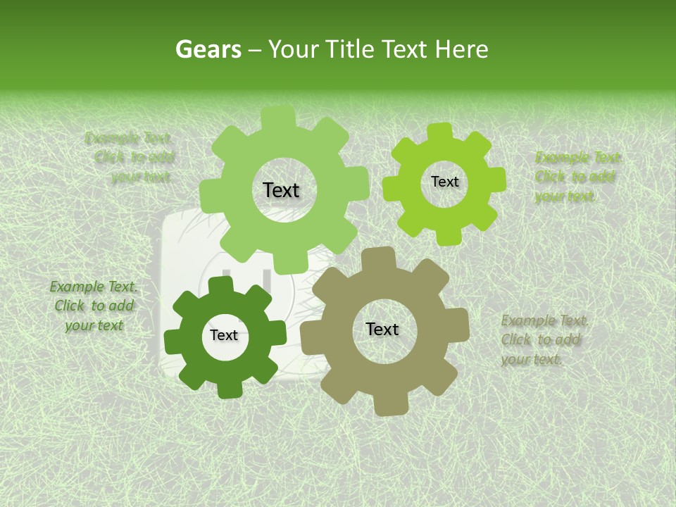 Environmental Environment Supply PowerPoint Template