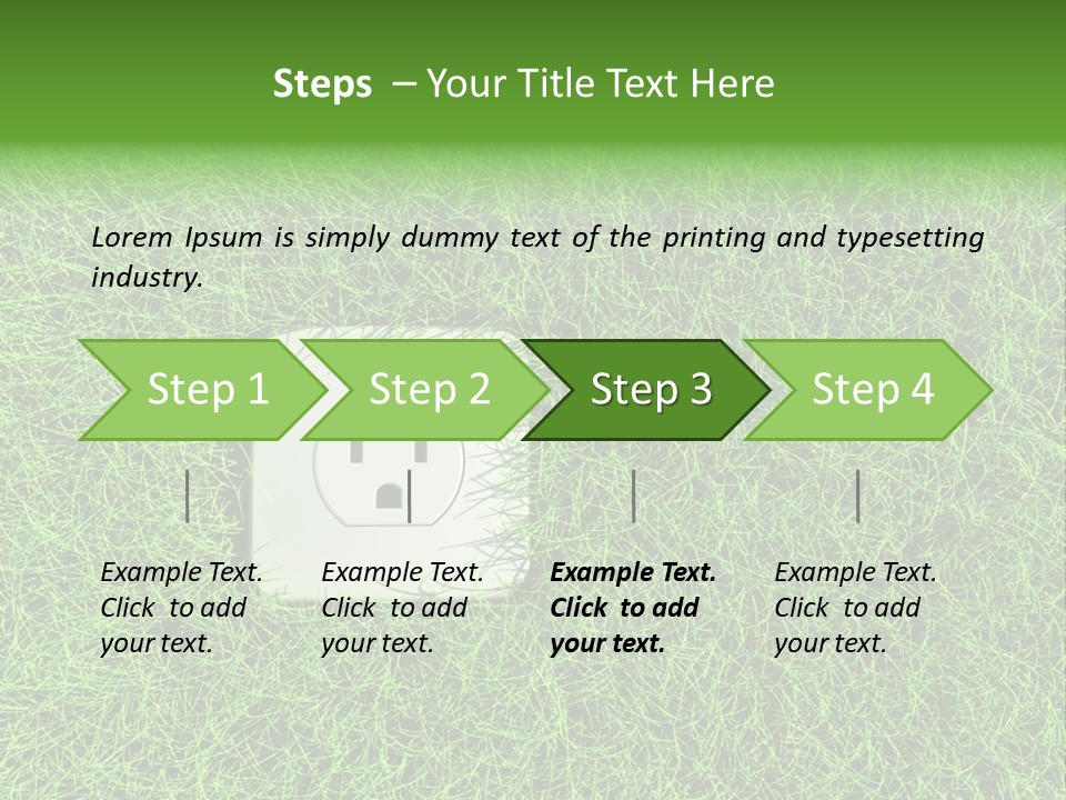 Environmental Environment Supply PowerPoint Template